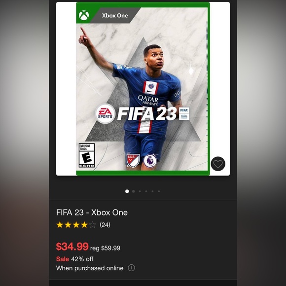 FIFA 23 Xbox one game NWOT - Picture 1 of 5
